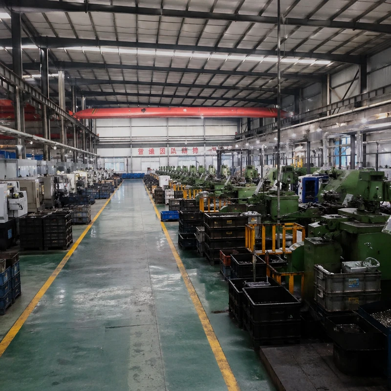 Modern manufacturing facility